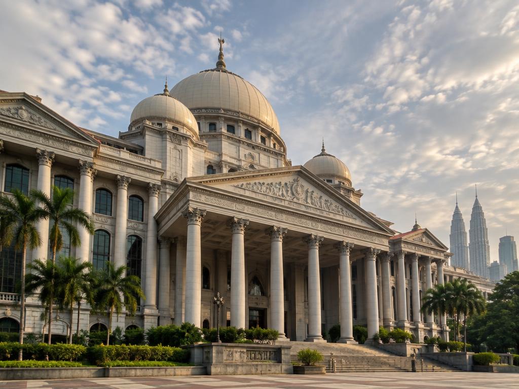 Grand courthouse architecture